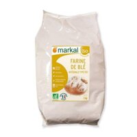 Bột mì Nguyên cám Hữu cơ Markal T150 1kg