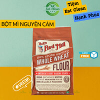 Bột mì nguyên cám non-GMO Bob's Red Mill 2.27kg Whole Wheat Flour - Ăn Kiêng - Giảm Cholesterol - Ăn thực dưỡng Eatclean