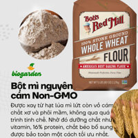 Bột mì nguyên cám (non-GMO) Bob's Red Mill 2.27kg Whole Wheat Flour - Ăn Kiêng - Ăn thực dưỡng - BioGarden