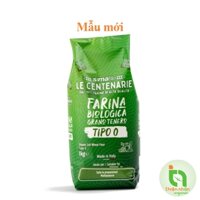 Bột mì trắng đa dụng hữu cơ Le Centenarie Sima Bio 1kg Organic Soft Wheat Flour