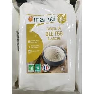 Bột mì trắng hữu cơ đa dụng T55 Markal 1kg