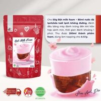 Bột milk foam DPFOOD gói 500g - HOA ANH ĐÀO