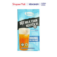 Bột Milk Foam Nguyên Vị LÚAVE - 500g, kết hợp với trà sữa, trà trái cây, cà phê muối,...