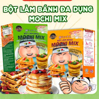 Bột Mochi mix làm bánh Pancake, Bánh Waffle, Bánh cá trộn sẵn - Mochi Mix Soy Asahi - 400gram