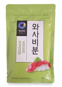 Bột mù tạt Wasabi Daesang gói 200g -Hàn Quốc