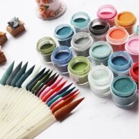 Bột nail Jeliva đắp móng nặn hoa hoa nhiều màu