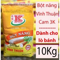 BỘT NĂNG VĨNH THUẬN BAO CAM 3K 10KG - VINH THUAN 3K TAPIOCA STARCH