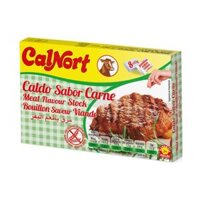 Bột Nêm Bò Cao Cấp, Beef Flavour Stock, Gluten Free, 8 Viên (80g) - CALNORT