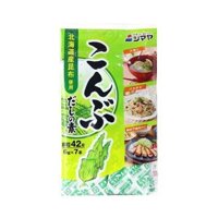 Bột nêm Dashi tảo bẹ Kombu Shimaya 42g (6gx7gói)