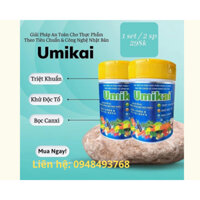 Bột Ngâm Rửa Rau Củ Quả & Thịt Cá Umikai Natural Oyster Shell Calcium Powder (100% Canxi Từ Vỏ Hàu Biển)
