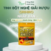 Bột nghệ Giải Rượu Orihiro 70mg (20 gói)