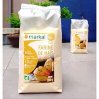 Bột ngô bắp hữu cơ hạt mịn Markal àm bữa phụ cho bé ăn dặm