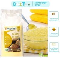 Bột Ngô Hữu Cơ Markal Organic Làm Bánh Váng Sữa Cho Bé Ăn Dặm nguyên liệu làm bánh, váng sữa, bữa phụ cho bé ăn