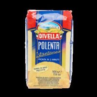 Bột Ngô Polenta Divella (1Thùng/8Kg,1Thùng/16 Gói,500gr/Gói)