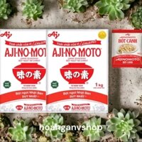 Bột Ngọt Ajinomoto 1kg Hạt Nhỏ ( Combo 2 gói ) - Tặng 1gói  Bột Canh 190gr