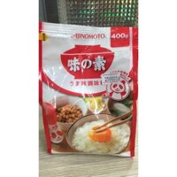 Bột ngọt AJNOMOTO được chiết xuất từ RAU - CỦ -QUẢ -MÍA -400g của Nhật Bản