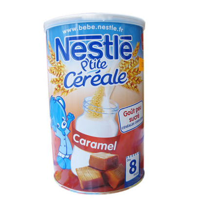 Bột ngũ cốc ăn dặm Nestle vị caramel - 400g