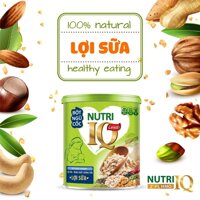 Bột Ngũ Cốc Cereals Nutri IQ - Lợi Sữa 650gr (Thùng 12 lon)