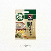 Bột ngũ cốc dinh dưỡng bạch quả và hạt sen không đường Quaker Đài Loan (xanh lá)- 300g - Vesta Mart