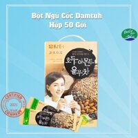 Bột ngũ cốc dinh dưỡng Damtuh Hàn Quốc, Hộp 50 gói, 800g, Ngũ cốc dinh dưỡng tăng cường sức khoẻ, làm đẹp da