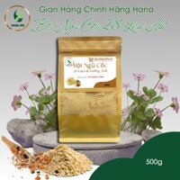 Bột Ngũ Cốc Dinh Dưỡng Gồm 28 Loại Hạt cung cấp dinh dưỡng thiết yếu cho cơ thể Hộp 500g Hana Bio - GreeN