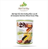 Bột Ngũ Cốc Dinh Dưỡng Mầm Lúa Mì 22 Complete Nutrimix Wheat Grass 750g