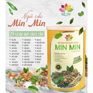 Bột ngũ cốc dinh dưỡng MinMin 29 loại hạt