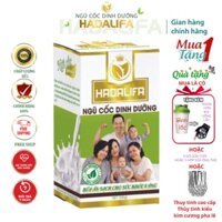 Bột Ngũ Cốc Dinh Dưỡng Tăng Cân HADALIFA 500G hơn 25 loạt hạt, Đạt Tiêu Chuẩn ISO 22000:2108 NC150