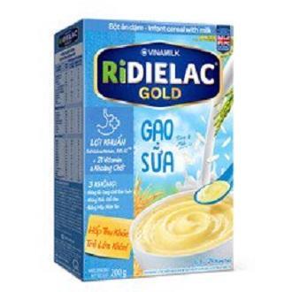 Bột ngũ cốc gạo sữa Ridielac Alpha - 200g