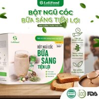 Bột Ngũ Cốc Giảm Cân LoliFood, Ăn Kiêng, Bổ Sung Dinh Dưỡng, Vitamin, Khoáng Chất Hộp 360g