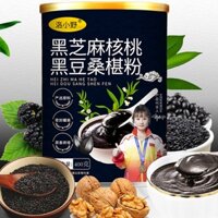 Bột ngũ cốc Mè đen, Óc Chó, Đậu Đen Và Dâu Tằm bổ sung thay thế bữa sáng hằng ngày, Hộp 400g