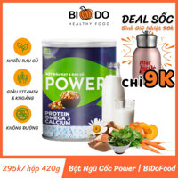 Bột Ngũ Cốc Rau Củ Power Tâm An 420g - Bí Đỏ Food - Sữa Hạt Bổ Sung Dinh Dưỡng