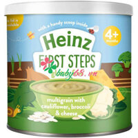 Bột ngũ cốc súp lơ bông cải phô mai Heinz 200g 4M+