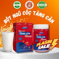 Bột Ngũ Cốc Tăng Cân Hena 500G Tinh Chế Cao Cấp Từ Nguyên Liệu Hữu Cơ, Ngũ Cốc Dinh Dưỡng Tăng Cân Cho Người Gầy