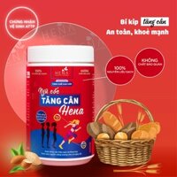 Bột Ngũ Cốc Tăng Cân Tăng Cơ Hiệu Quả Cho Người Gầy Tinh Chế Cao Cấp Hena 500G Đạt Chuẩn Iso 22000, Ngũ Cốc Tăng Cân