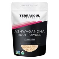 Bột nhân sâm Ashwagandha hữu cơ siêu thực phẩm Terrasoul