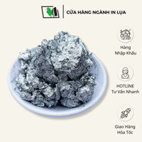 Bột nhão nhôm bạc dẻo (Aluminium paste) để in lụa trên giấy, PP PE, sơn công trình, sơn ô tô, chống rỉ sét 100gram
