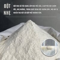 Bột Nhẹ Câu Cá - Bột nhẹ có tác dụng làm nhẹ mồi câu, giúp mồi rơi chậm rãi, nhẹ nhàng, trong quá trình rơi xuống đáy, mồi rã tự nhiên thu hút cá đớp mồi nhanh hơn.