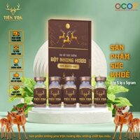 Bột Nhung Hươu 5gr | Hộp 5 lọ x 5gr Nhung Hươu Nguyên Chất Cho Trẻ Em Còi Xương, Gầy Ốm, Kén Ăn