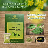 Bột Nhuộm - Dưỡng Tóc Thảo Dược Henna Ấn Độ --- Màu tự nhiên, Phủ bạc nhẹ - Tóc mềm mượt, chắc khỏe