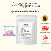 Bột Niacinamide B3 giúp dưỡng trắng sáng, mờ thâm, chống oxi hóa - Tặng kèm bộ trộn chính hãng