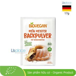 Bột nở hữu cơ hiệu BIOVEGAN – gói 17g