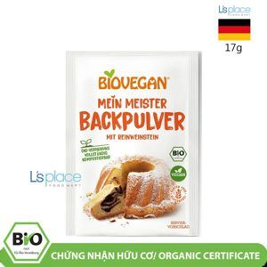 Bột nở hữu cơ hiệu BIOVEGAN – gói 17g