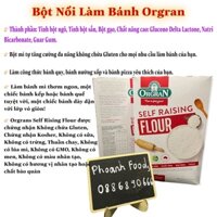 Bột nở làm bánh Orgran 500gr