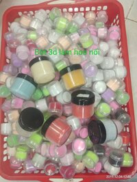 bột nổi 3d , nặn hoa hũ lớn