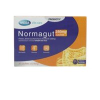 Bột Normagut Sachet 250mg Mega hỗ trợ rối loạn tiêu hóa, bổ sung lợi khuẩn – Hộp 30 Gói