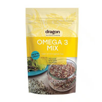 Bột Omega 3 Mix (Hạt lanh, hạt gai dầu, hạt chia) Dragon Superfoods - 200gr