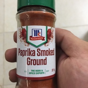 Bột ớt cựa gà vị khói McCormick Paprika Smoked 37g