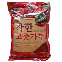 Bột ớt hạt to (muối kim chi) - gói 1kg - thương hiệu Nongwoo, nhập khẩu Hàn Quốc