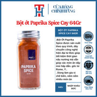 Bột Ớt Paprika Spice Cay - Nhập Khẩu Đức 64gr / Hũ [Date 2 Năm]